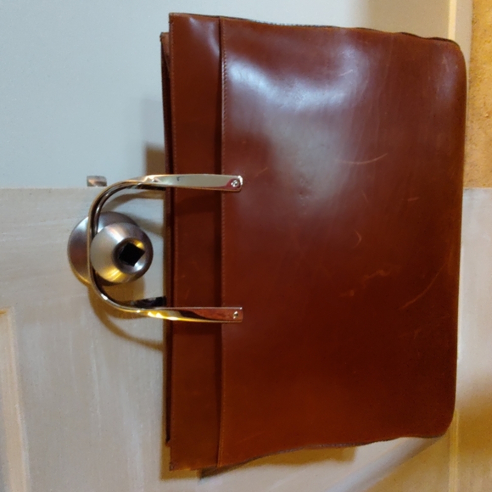 Brown Leather Womens Bag,Tote, Briefcase Ralph  Lauren